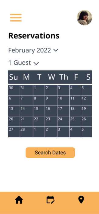 Screen capture of Pro Pods Calendar